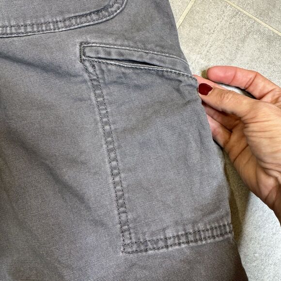 Carhartt Rugged Flex Rigby Canvas Pants Mens 36x30 Gray 102291 Workwear - Picture 8 of 10